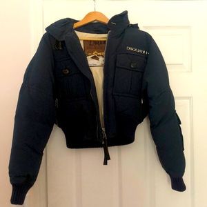 Dsquared2 cropped puffer